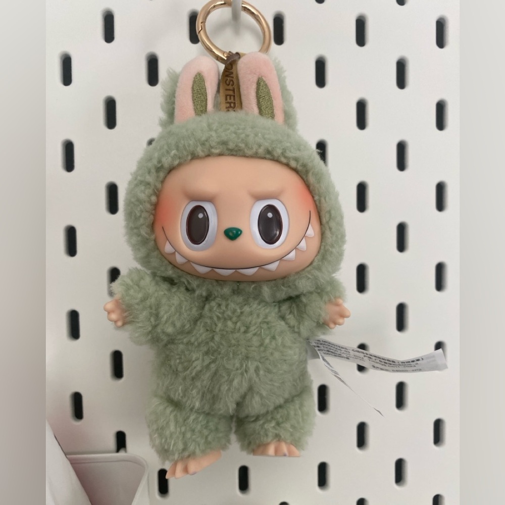 Exciting Macaron Green Grape Labubu